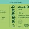 Vitamin D3 Drops, 400 IU