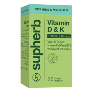 Vitamin K2 + Vitamin D-1,000 IU